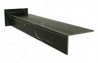 CZARNE płytki schodowe, stopnice 120x30 jak MARMUR matowe ANTYPOŚLIZGOWE