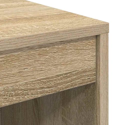 Biurko dąb sonoma 70 x 40 x 76 cm Materiał drewnopochodny na Arena.pl