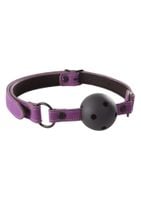 knebel-lust bondage ball gag purple
