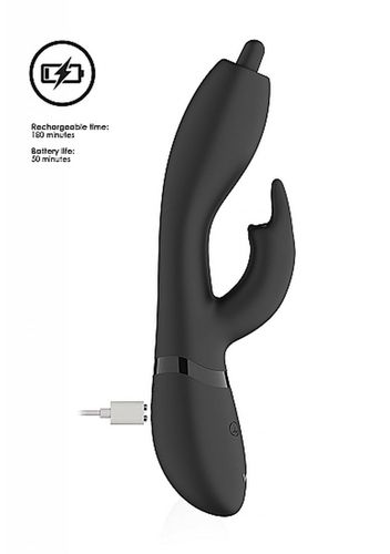 nilo   pinpoint rotating g spot rabbit   black na Arena.pl