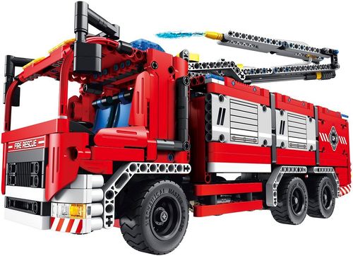 KLOCKI TECHNIC 2w1 WÓZ STRAŻACKI 1288 el. WODA na Arena.pl