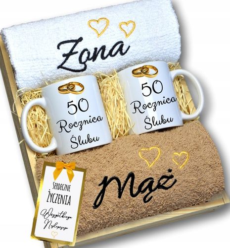 Prezent na rocznicę ślubu Jubileusz 20 30 40 50 na Arena.pl