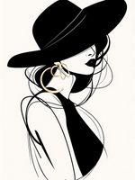 Plakat 60x80cm Uwikłana Elegancja