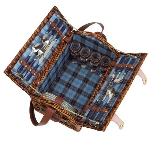 Wiklinowy kosz piknikowy KEMER SUMMERTIME na Arena.pl