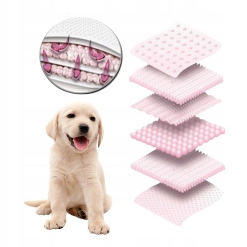 PODKŁADY HIGIENICZNE MATY DLA PSA PSOW NAUKA SIKANIA CHLONNE 60x40 cm 100sz na Arena.pl