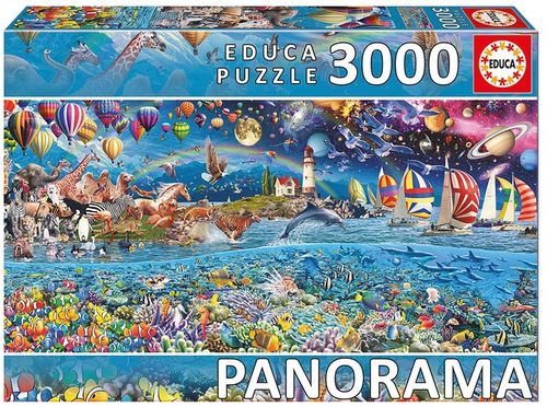 Educa Puzzle 3000 elementów, Życie Panorama na Arena.pl