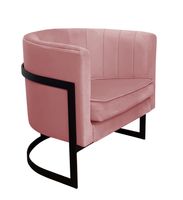 Fotel Glamour podstawa czarna MG58