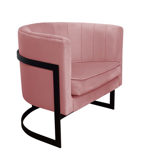 Fotel Glamour podstawa czarna MG58 zdjęcie 1