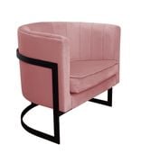 Fotel Glamour podstawa czarna MG58