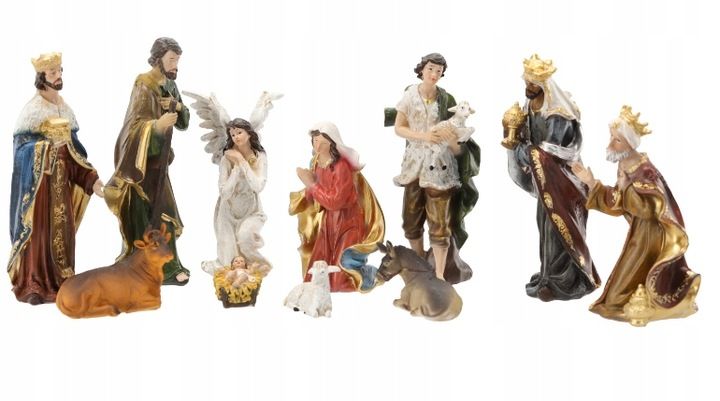 FIGURY DO SZOPKI BOŻONARODZENIOWEJ 21 CM 11 ELEMENTÓW zdjęcie 3