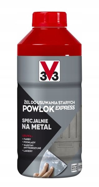 V33 Środek do Usuwania Metal Express 1L zdjęcie 2