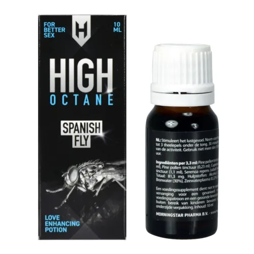 high octane spanish fly 10 ml - eliksir na wsparcie witalności na Arena.pl