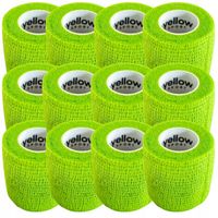 yellowBAND – bandaż kohezyjny 5 cm x 4,5 m – zielony