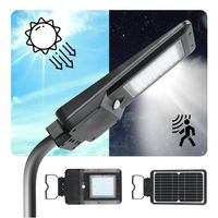 Oprawa Solarna Uliczna LED 15W Czujnik Ruchu Naświetlacz Barwa Neutralna