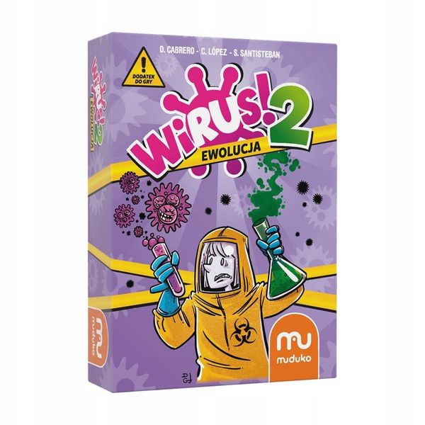 2w1 WIRUS + WIRUS 2 EWOLUCJA GRY MUDUKO TREFL zdjęcie 7
