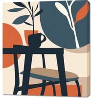 Obraz 90x100cm Poranek w Cieniu Drzew