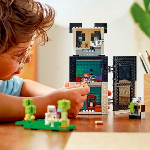 Klocki Minecraft 21245 Rezerwat Pandy na Arena.pl