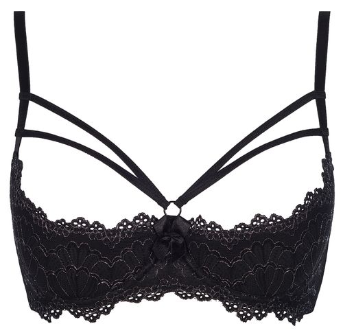 Biustonosz/Bra V-7771 Ginger cookie czarny 75E na Arena.pl