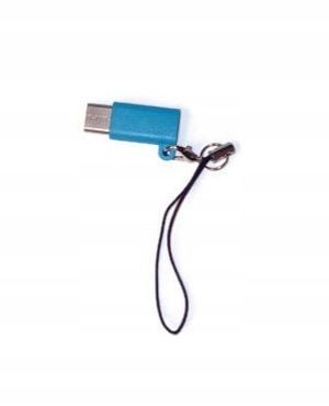 Przejściówka adapter micro usb typ c blue huawei zdjęcie 4