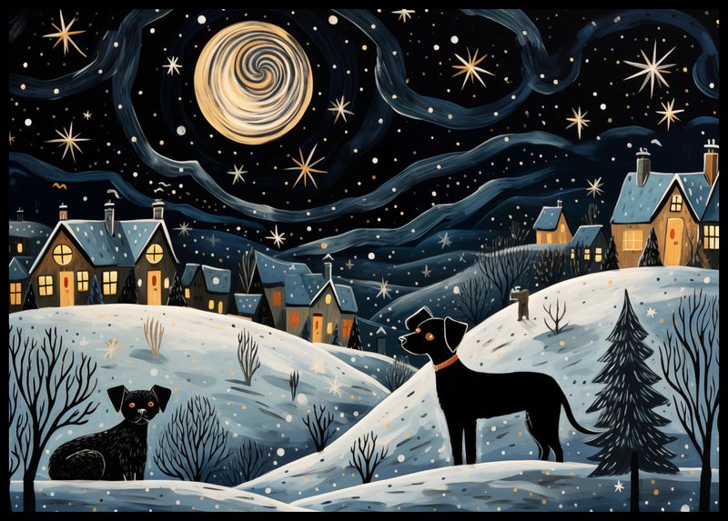 Plakat 84x59,5cm Nocny Psi Patrol zdjęcie 2