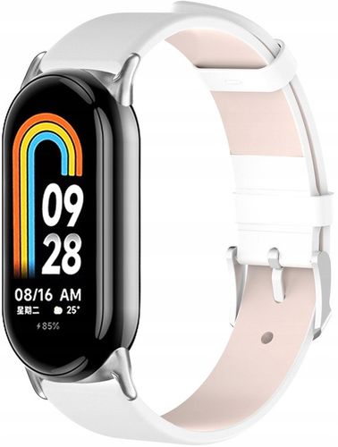 PASEK SKÓRZANY OPASKA BRANSOLETA DO SMARTBANDA XIAOMI MI BAND 8 9 5 KOLORÓW na Arena.pl