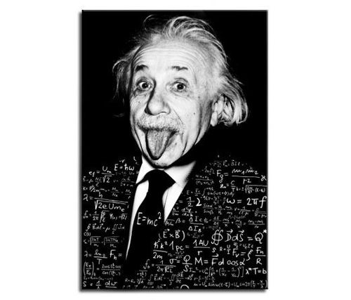 Obraz 60x90cm ALBERT EINSTEIN reprodukcja grafika na Arena.pl