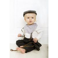 Elodie Details : Śliniak/bandanka ORGANIC Grey Bamboo