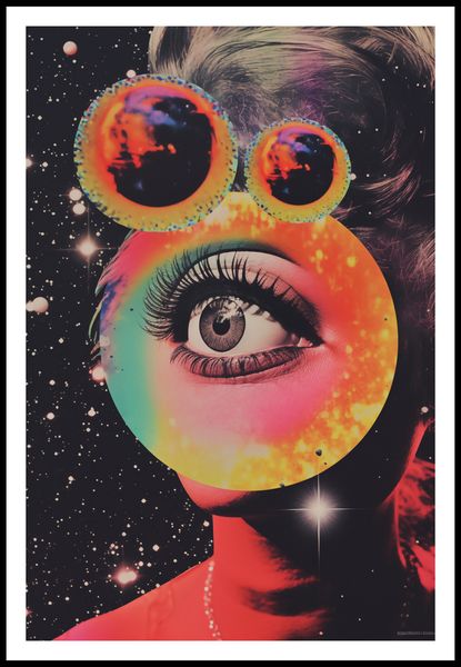 Plakat 61x91,5cm Oko w Kosmosie zdjęcie 3