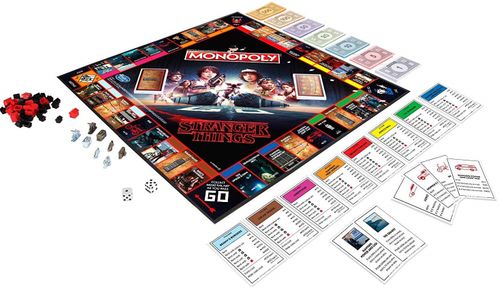 Hasbro C4550 Gra Monopoly Stranger Things ENG - Stranger Things na Arena.pl