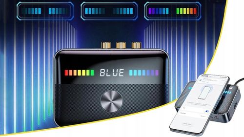 ADAPTER TRANSMITER BLUETOOTH ODBIORNIK NADAJNIK BT 5.3 AUX RCA NFC na Arena.pl
