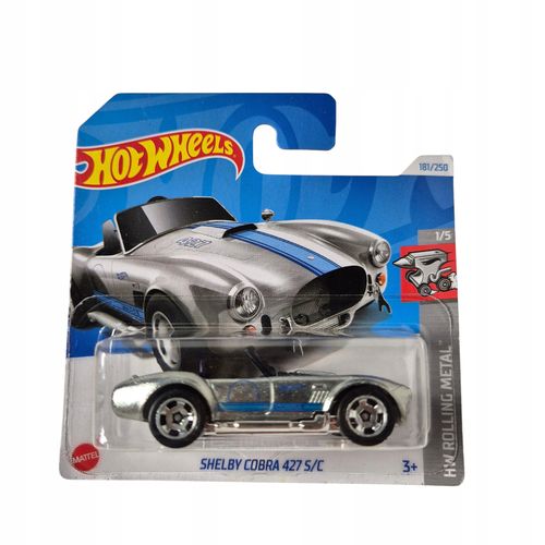 HOT WHEELS HTB53 Shelby Cobra 427 S/C HW Rolling Metal 1/5 na Arena.pl