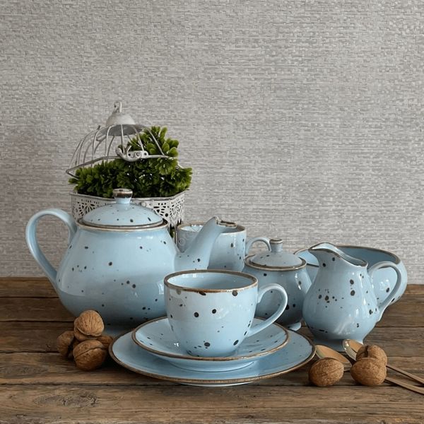 FILIŻANKA+SPODEK ALUMINA COTTAGE SKY 300ML zdjęcie 6