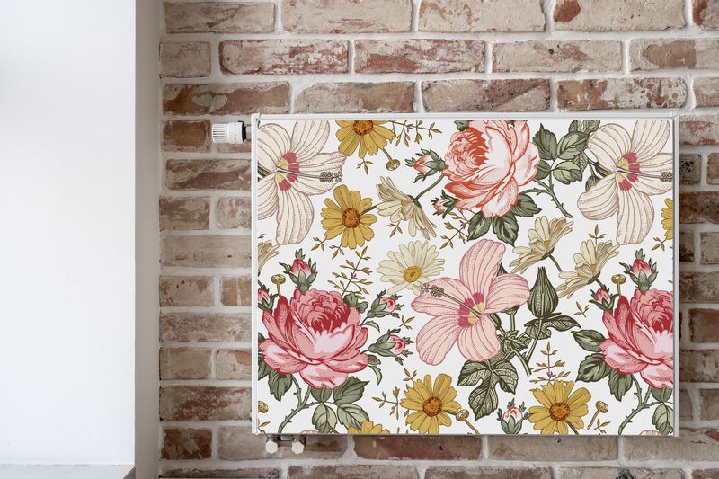 Mata MAGNETYCZNA Kwiaty Tropikalne Róże Liście Natura 80cm x 60cm zdjęcie 6