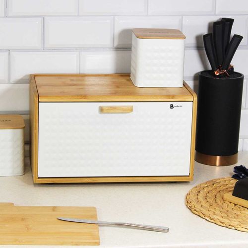 chlebak pojemnik na pieczywo bambusowy dwustronny 4257 na Arena.pl