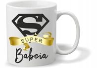 FOTO KUBEK Prezent dla Super Babcia na Dzień Babci