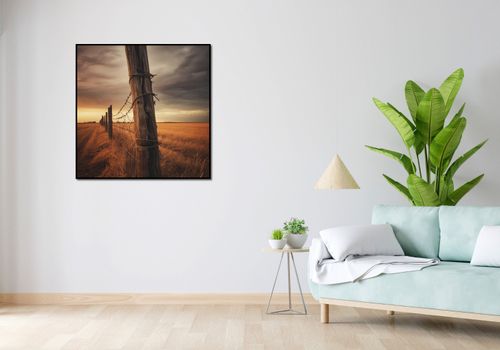 Plakat 90x90cm Zachód na Pograniczu na Arena.pl