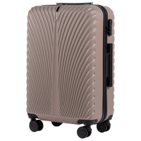 SN120 SWAN, Walizka średnia ABS+ M Wings, BEIGE