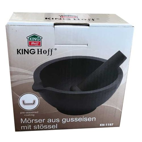 MOŹDZIERZ KUCHENNY ŻELIWNY KINGHOFF KH-1197 na Arena.pl