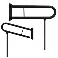 UCHWYT ŁAZIENKOWY SKŁADANY PORĘCZ UCHYLNA Z NOGĄ DLA NIEPEŁNOSPRAWNYCH 60cm