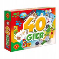 Gra planszowa 40 gier Kukuryku