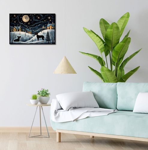 Plakat 60x40cm Nocny Psi Patrol na Arena.pl