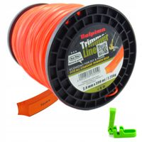 ŻYŁKA KOSY PODKASZARKI 2,4mm 398m KWADRAT SQUARE