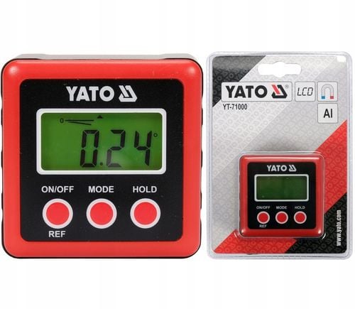 KĄTOMIERZ CYFROWY Z MAGNESEM YATO POZIOMICA na Arena.pl