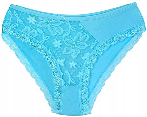 Majtki DAMSKIE figi bambusowe KORONKOWE zestaw 8 SZTUK rozmiar XL na Arena.pl