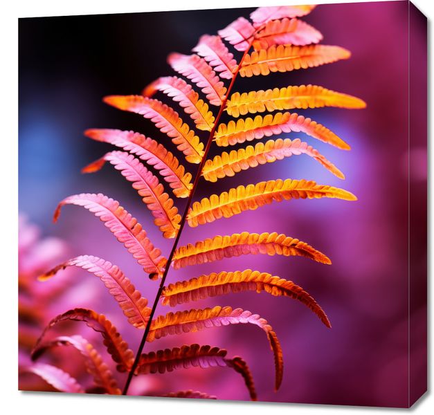 Obraz 60x60cm Ogień Jesieni zdjęcie 1