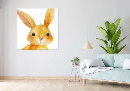 Obraz 100x100cm Słodki Zajączek na Arena.pl