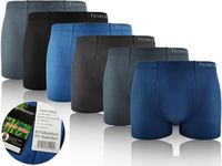 6x Par Bokserki Majtki BAMBUSOWE antybakter roz.XL