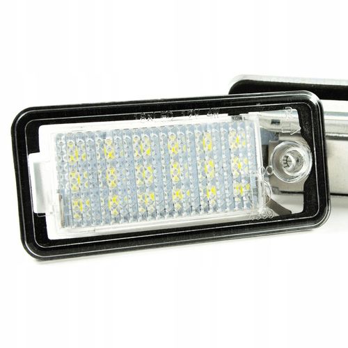 Podświetlenie Tablicy Rejestracyjnej Lampki Led do Audi A3 8P A4 B6 B7 A6 na Arena.pl