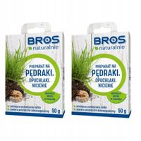 Preparat środek na pędraki nicienie opuchlaki larwy Bros x 2szt.
