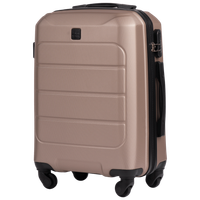 GAN01 GANNET, Walizka kabinowa ABS+ S Wings, CHAMPAGNE